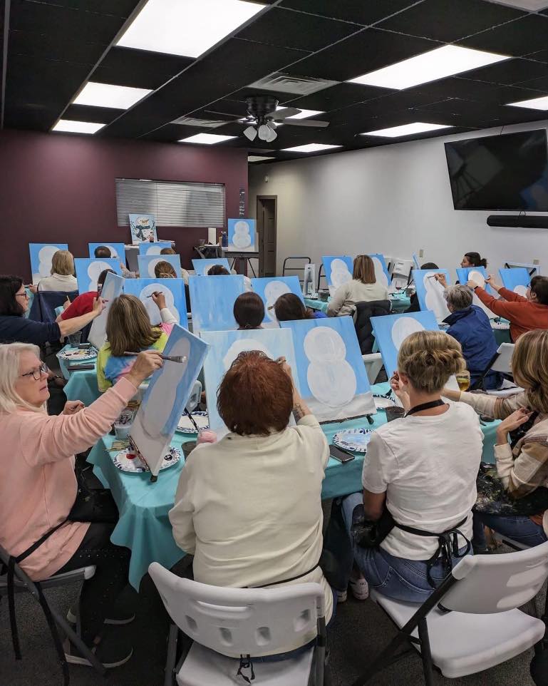 Painting party event