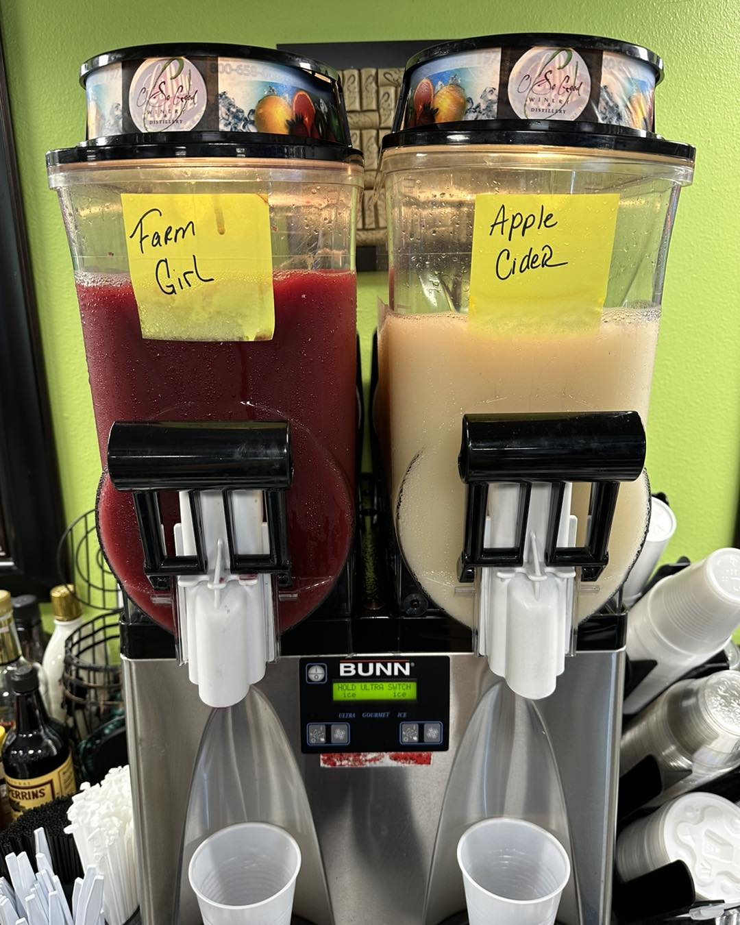 Wine slushies
